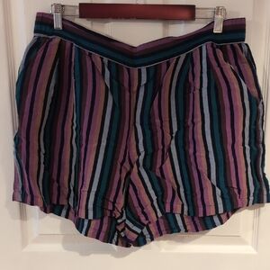 Striped Women's Shorts